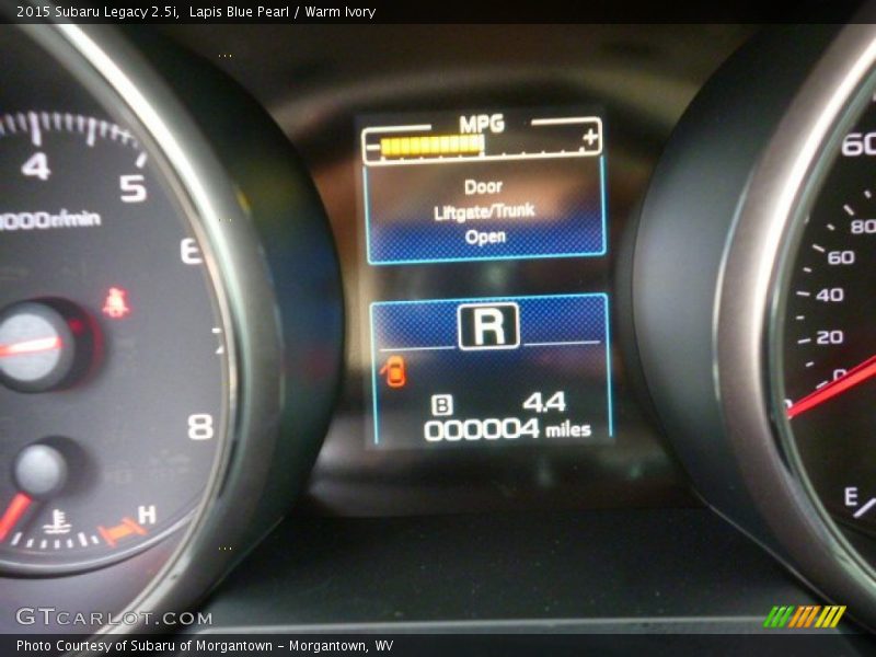 Lapis Blue Pearl / Warm Ivory 2015 Subaru Legacy 2.5i