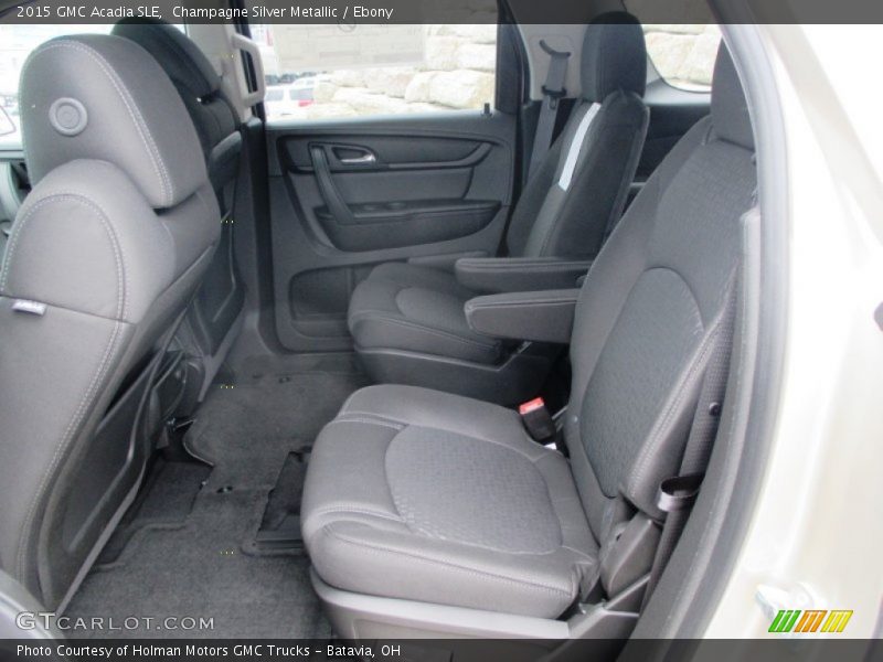 Champagne Silver Metallic / Ebony 2015 GMC Acadia SLE