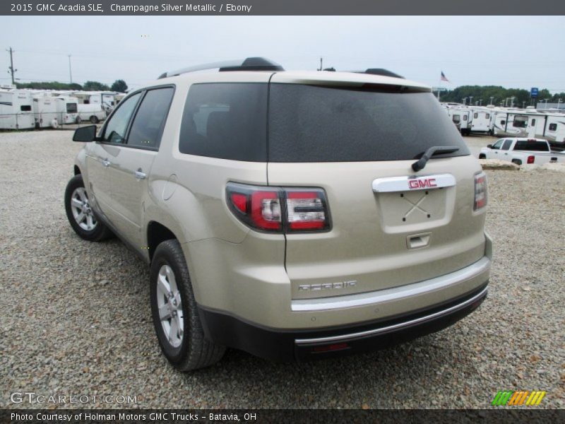 Champagne Silver Metallic / Ebony 2015 GMC Acadia SLE
