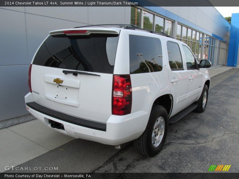 Summit White / Light Titanium/Dark Titanium 2014 Chevrolet Tahoe LT 4x4