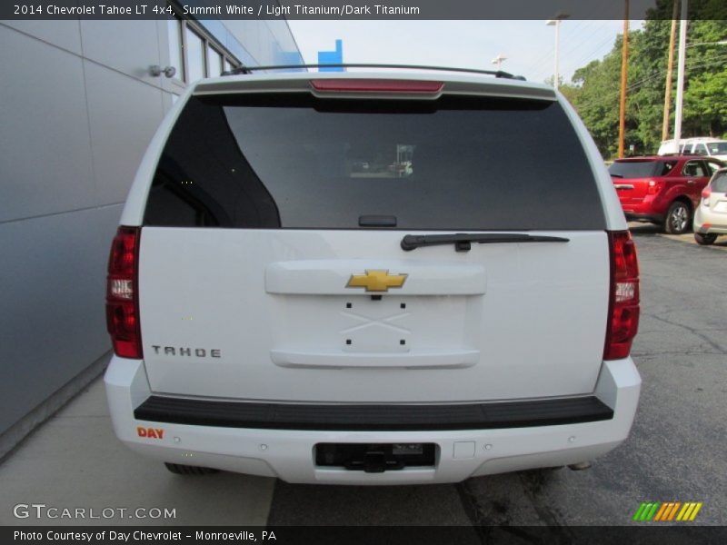 Summit White / Light Titanium/Dark Titanium 2014 Chevrolet Tahoe LT 4x4