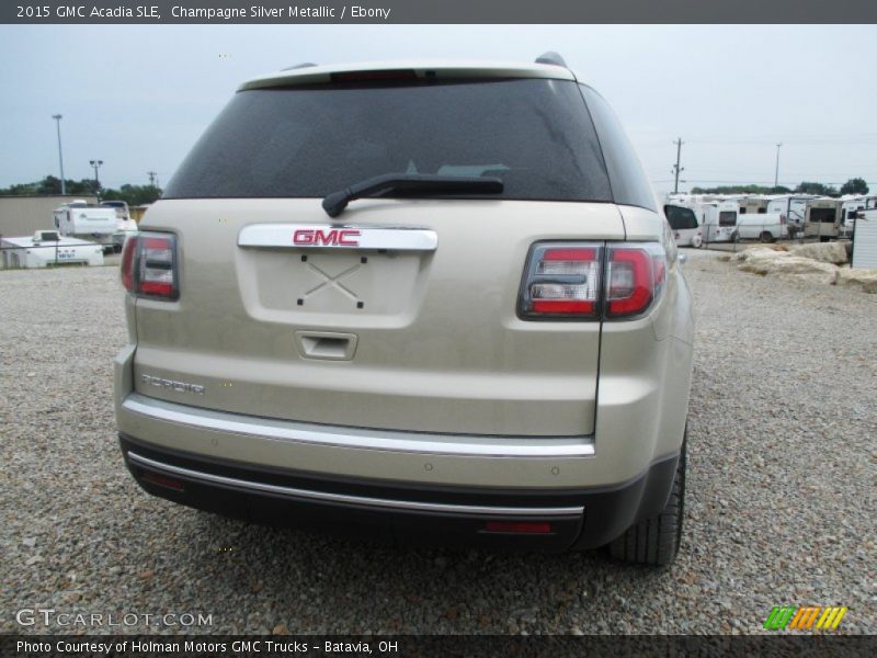 Champagne Silver Metallic / Ebony 2015 GMC Acadia SLE