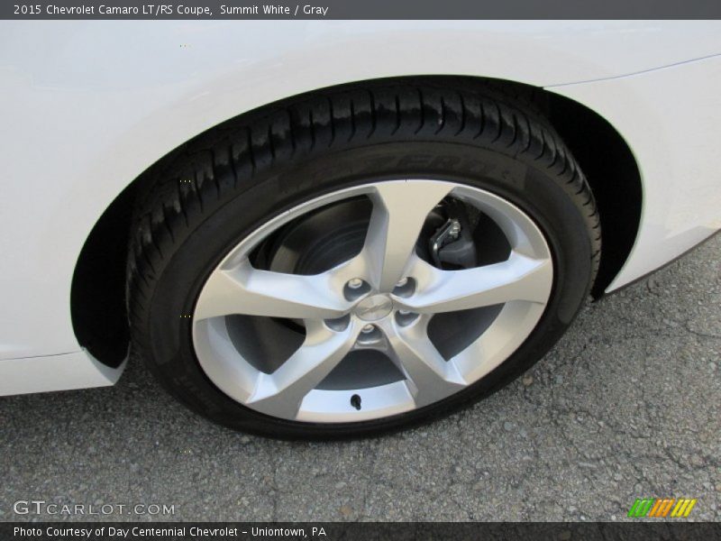 Summit White / Gray 2015 Chevrolet Camaro LT/RS Coupe