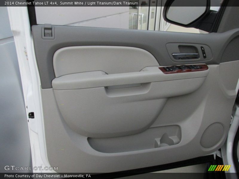 Summit White / Light Titanium/Dark Titanium 2014 Chevrolet Tahoe LT 4x4
