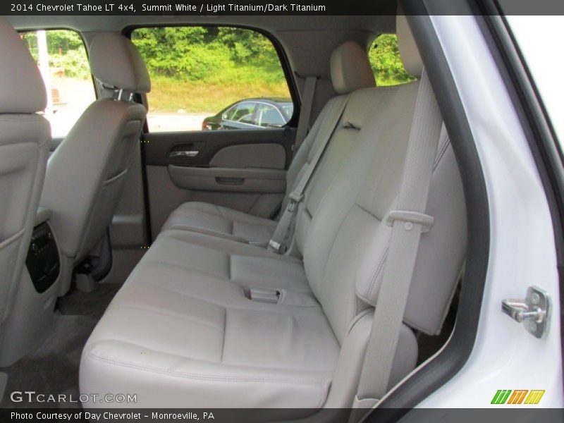 Summit White / Light Titanium/Dark Titanium 2014 Chevrolet Tahoe LT 4x4