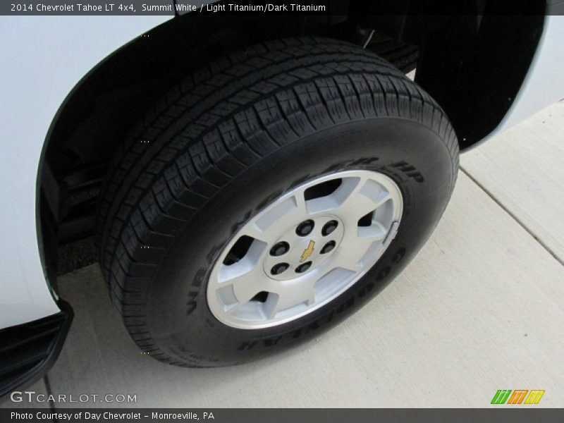 Summit White / Light Titanium/Dark Titanium 2014 Chevrolet Tahoe LT 4x4
