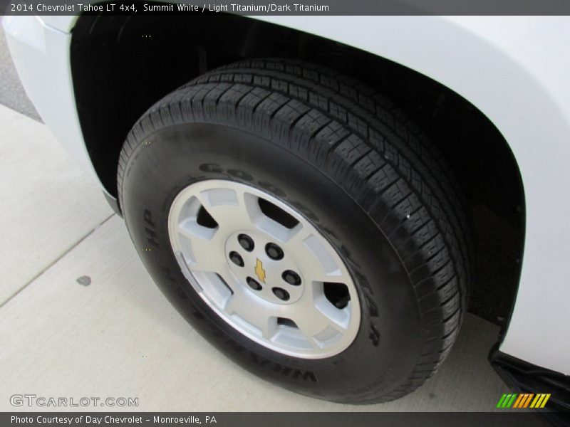 Summit White / Light Titanium/Dark Titanium 2014 Chevrolet Tahoe LT 4x4