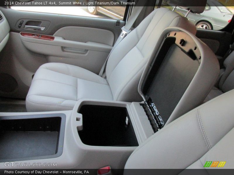 Summit White / Light Titanium/Dark Titanium 2014 Chevrolet Tahoe LT 4x4