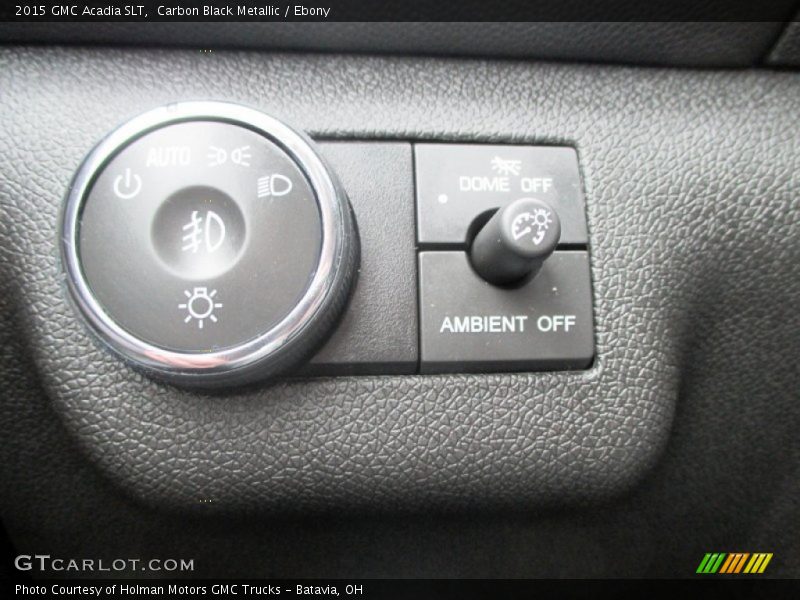 Carbon Black Metallic / Ebony 2015 GMC Acadia SLT