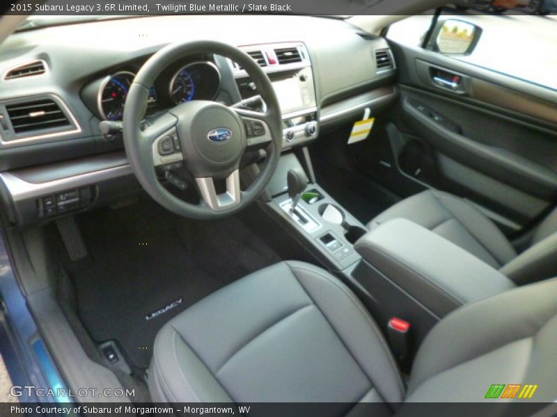 Twilight Blue Metallic / Slate Black 2015 Subaru Legacy 3.6R Limited