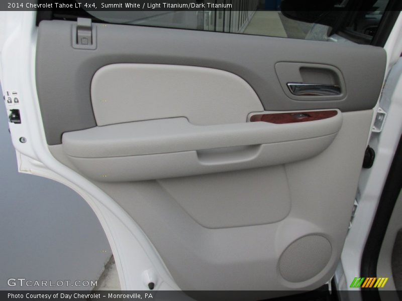 Summit White / Light Titanium/Dark Titanium 2014 Chevrolet Tahoe LT 4x4