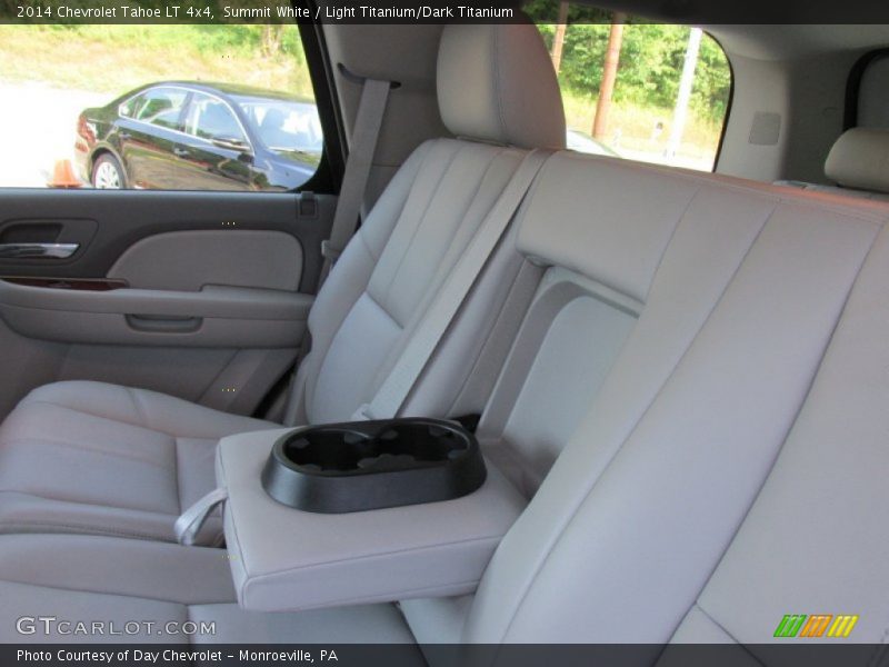 Summit White / Light Titanium/Dark Titanium 2014 Chevrolet Tahoe LT 4x4
