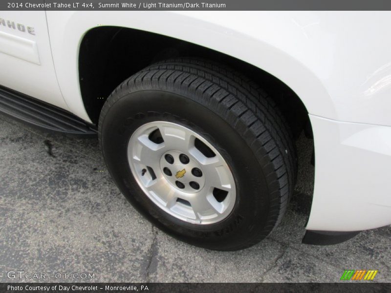 Summit White / Light Titanium/Dark Titanium 2014 Chevrolet Tahoe LT 4x4