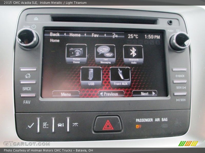 Iridium Metallic / Light Titanium 2015 GMC Acadia SLE