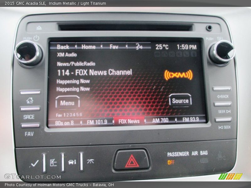 Iridium Metallic / Light Titanium 2015 GMC Acadia SLE