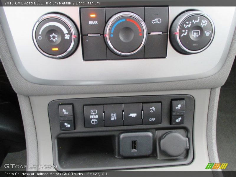 Iridium Metallic / Light Titanium 2015 GMC Acadia SLE