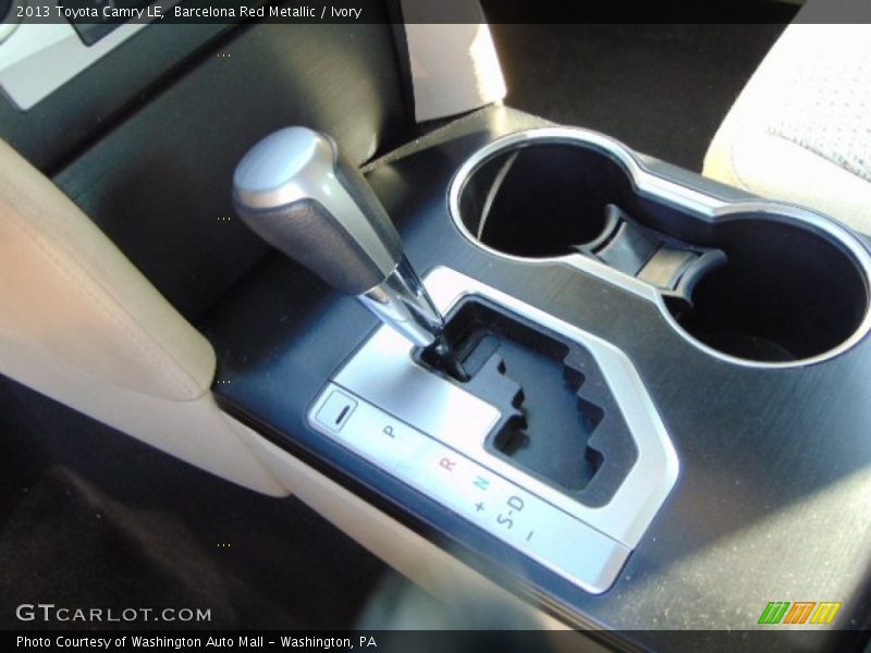 Barcelona Red Metallic / Ivory 2013 Toyota Camry LE