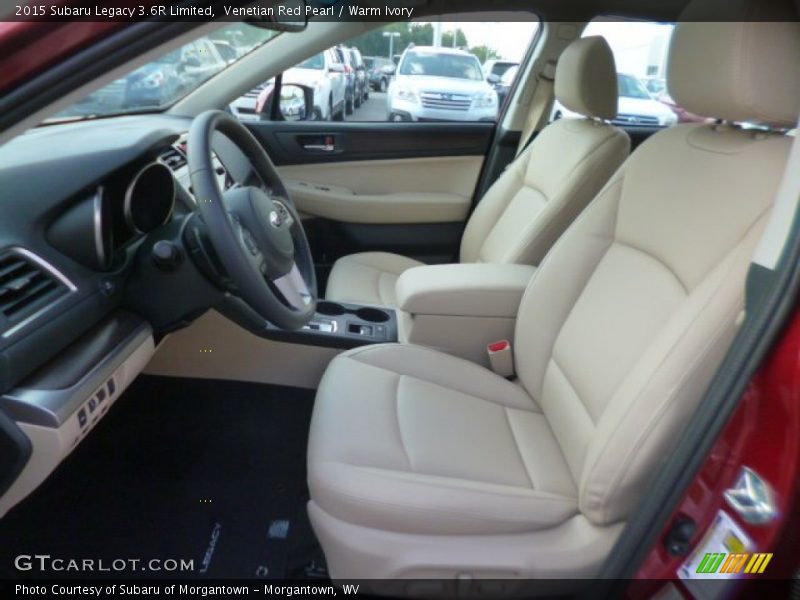 Venetian Red Pearl / Warm Ivory 2015 Subaru Legacy 3.6R Limited