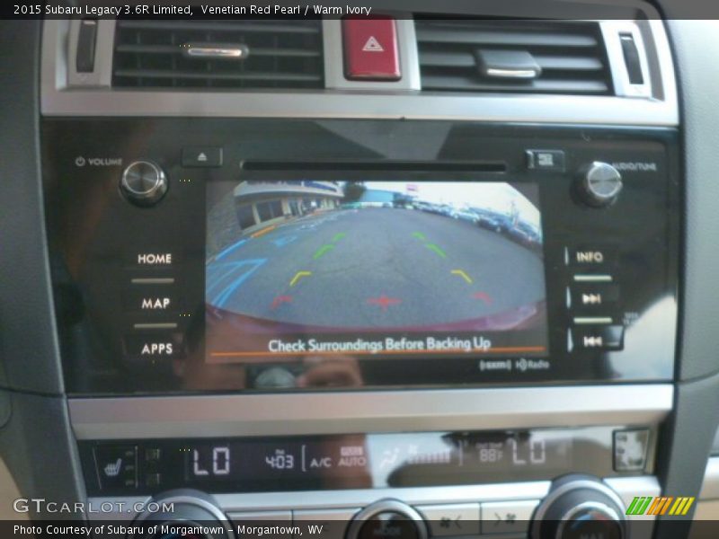 Venetian Red Pearl / Warm Ivory 2015 Subaru Legacy 3.6R Limited