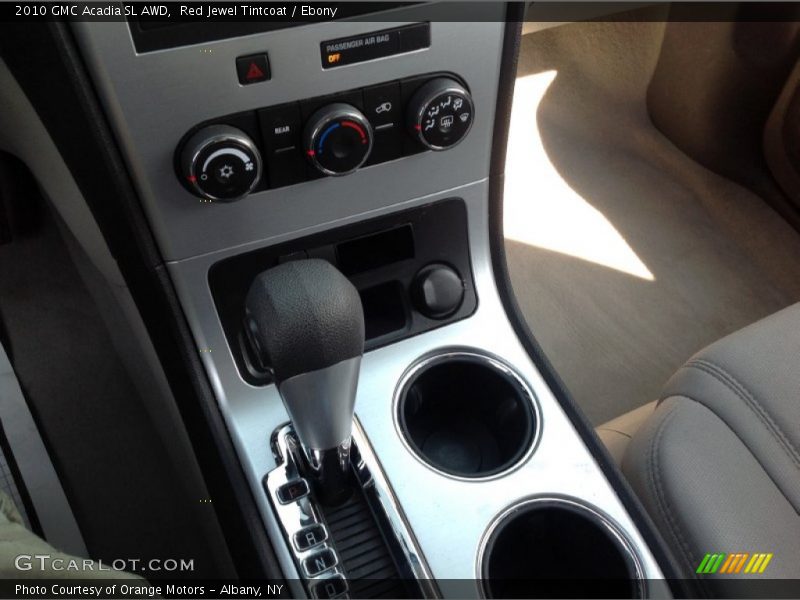 Red Jewel Tintcoat / Ebony 2010 GMC Acadia SL AWD