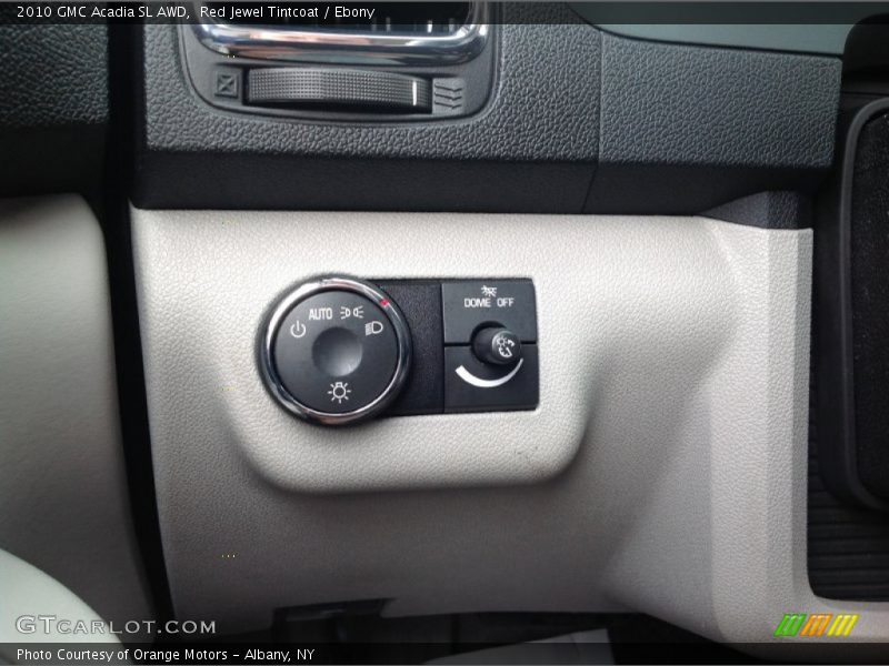 Red Jewel Tintcoat / Ebony 2010 GMC Acadia SL AWD