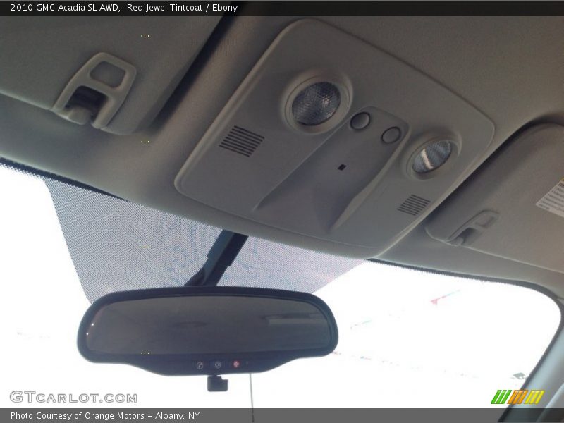 Red Jewel Tintcoat / Ebony 2010 GMC Acadia SL AWD