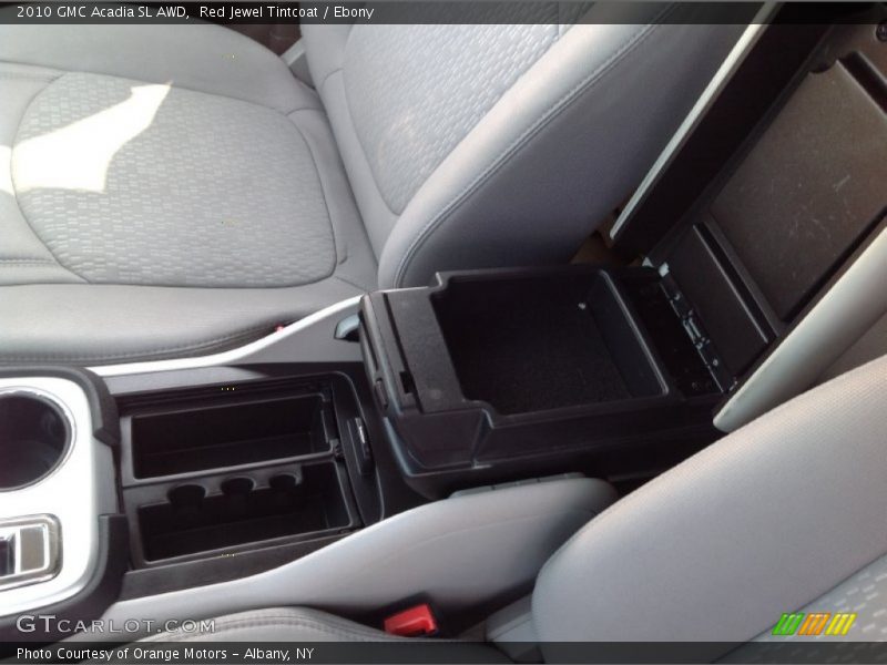 Red Jewel Tintcoat / Ebony 2010 GMC Acadia SL AWD
