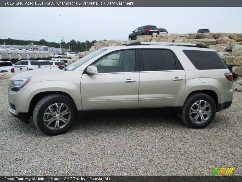  2015 Acadia SLT AWD Champagne Silver Metallic