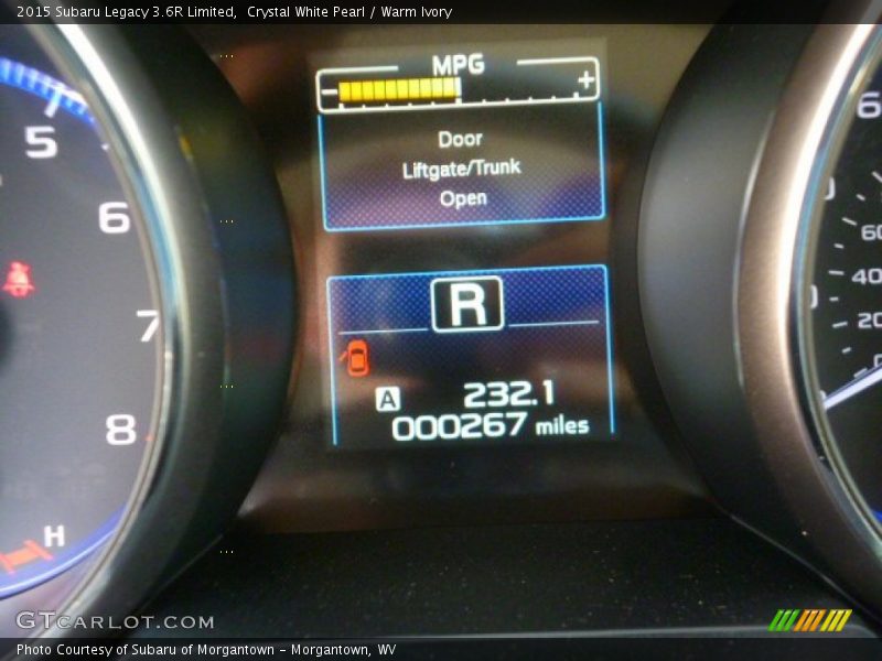 Crystal White Pearl / Warm Ivory 2015 Subaru Legacy 3.6R Limited