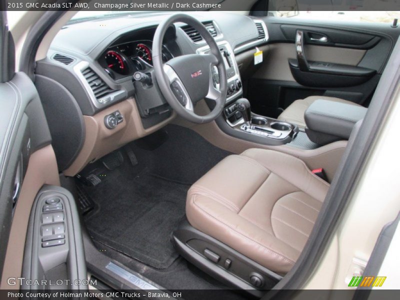  2015 Acadia SLT AWD Dark Cashmere Interior