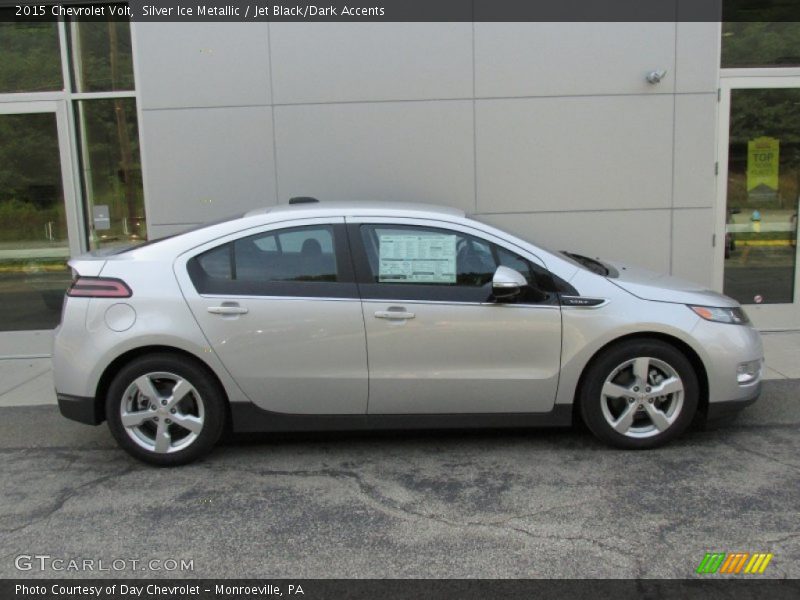 Silver Ice Metallic / Jet Black/Dark Accents 2015 Chevrolet Volt