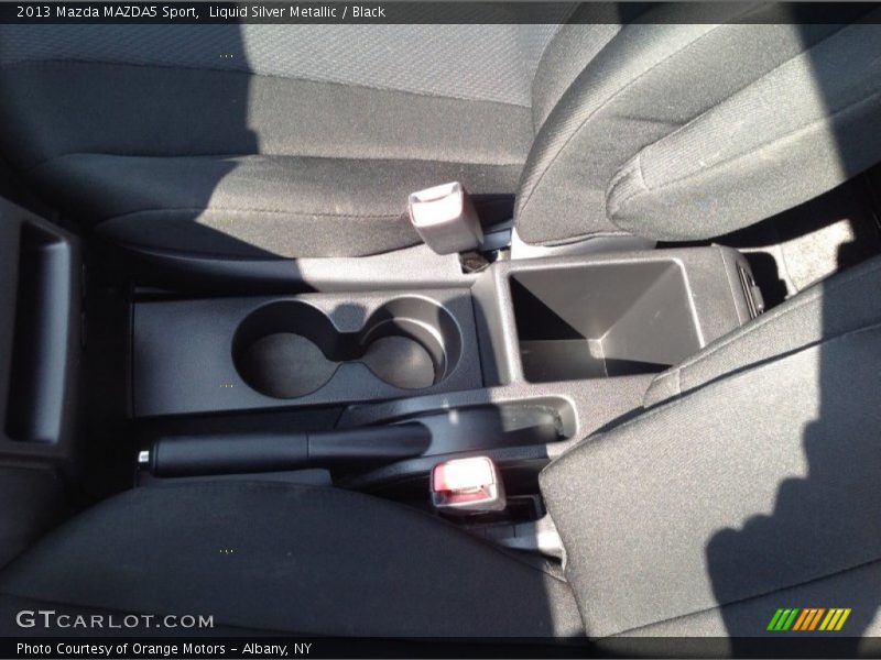 Liquid Silver Metallic / Black 2013 Mazda MAZDA5 Sport