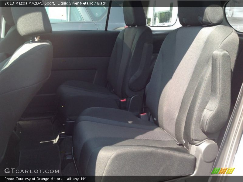Liquid Silver Metallic / Black 2013 Mazda MAZDA5 Sport