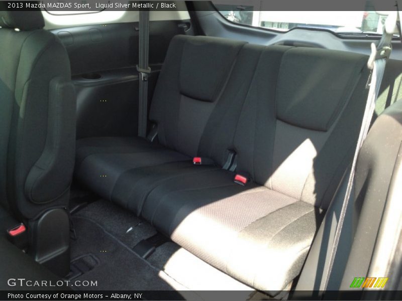 Liquid Silver Metallic / Black 2013 Mazda MAZDA5 Sport