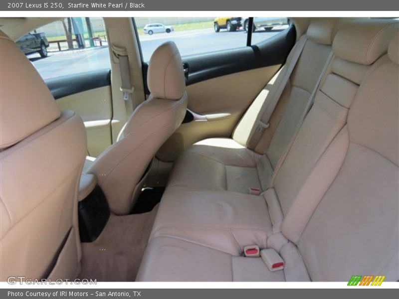 Starfire White Pearl / Black 2007 Lexus IS 250