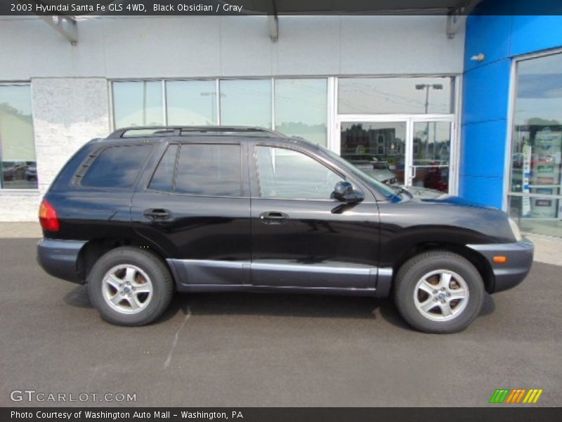  2003 Santa Fe GLS 4WD Black Obsidian