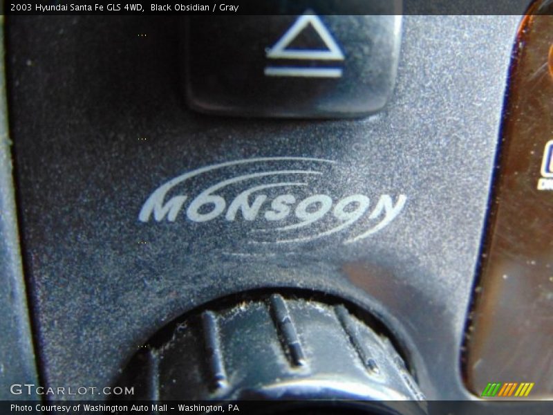 Black Obsidian / Gray 2003 Hyundai Santa Fe GLS 4WD