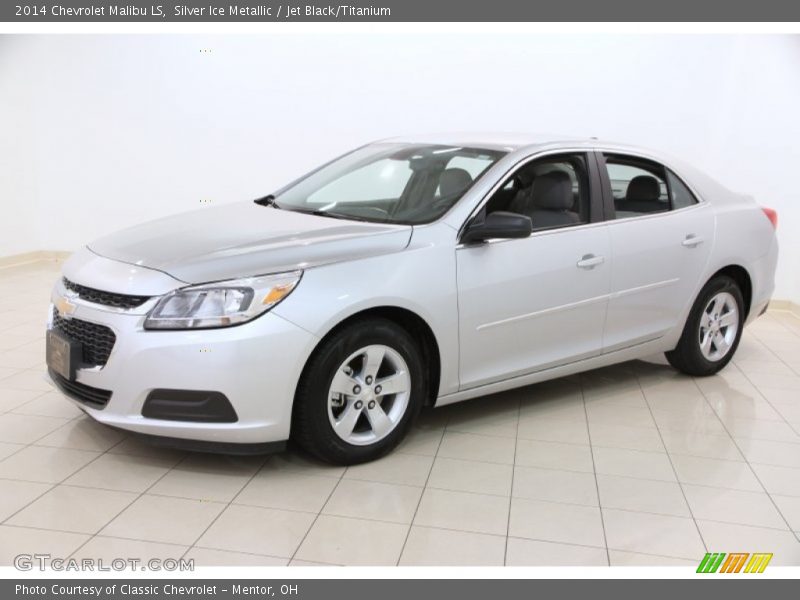 Silver Ice Metallic / Jet Black/Titanium 2014 Chevrolet Malibu LS