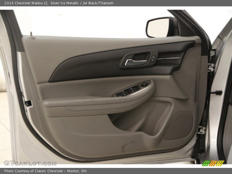 Silver Ice Metallic / Jet Black/Titanium 2014 Chevrolet Malibu LS