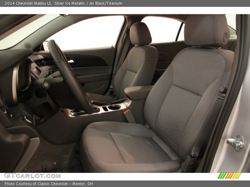 Silver Ice Metallic / Jet Black/Titanium 2014 Chevrolet Malibu LS