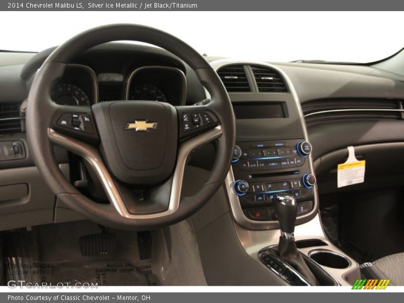 Silver Ice Metallic / Jet Black/Titanium 2014 Chevrolet Malibu LS