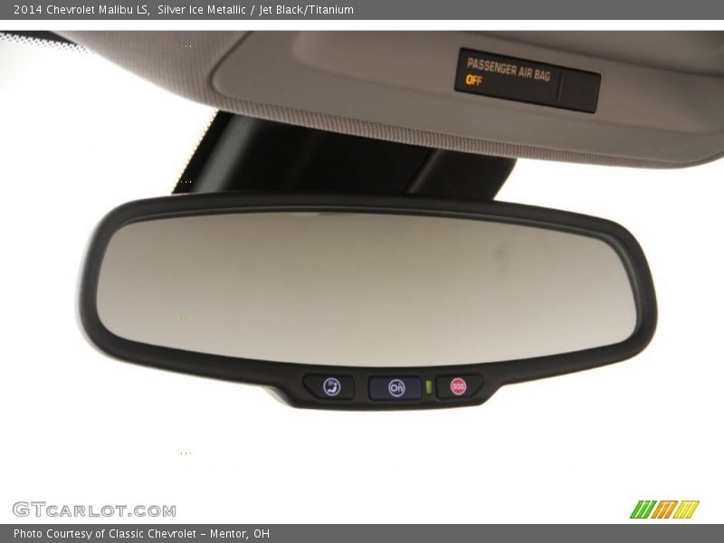 Silver Ice Metallic / Jet Black/Titanium 2014 Chevrolet Malibu LS