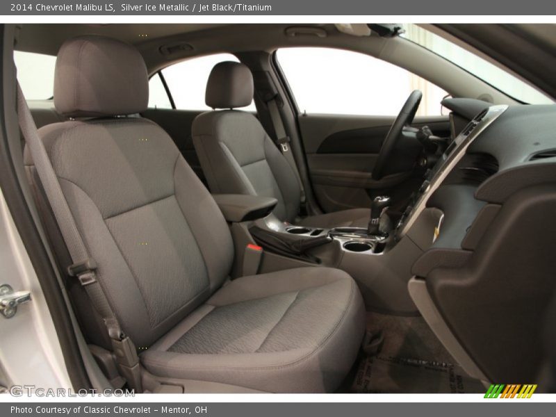 Silver Ice Metallic / Jet Black/Titanium 2014 Chevrolet Malibu LS