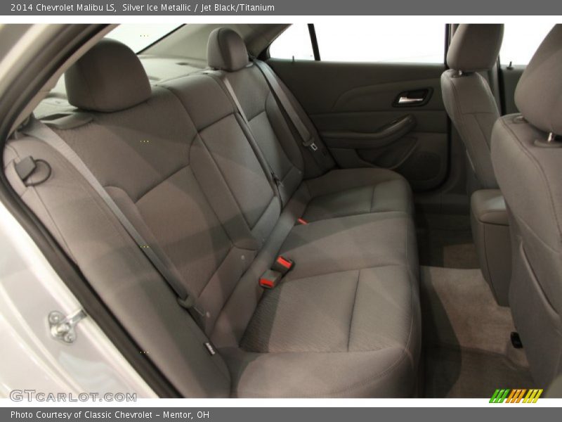 Silver Ice Metallic / Jet Black/Titanium 2014 Chevrolet Malibu LS