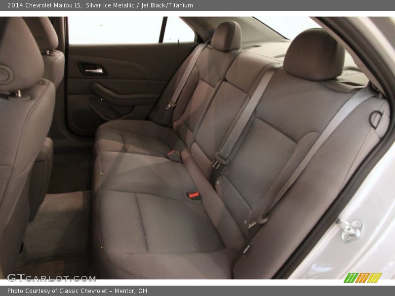 Silver Ice Metallic / Jet Black/Titanium 2014 Chevrolet Malibu LS