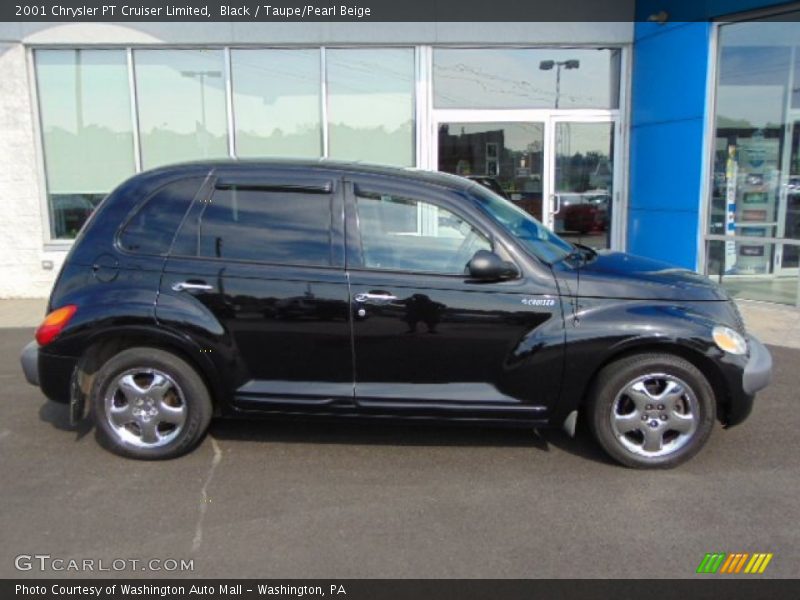 Black / Taupe/Pearl Beige 2001 Chrysler PT Cruiser Limited