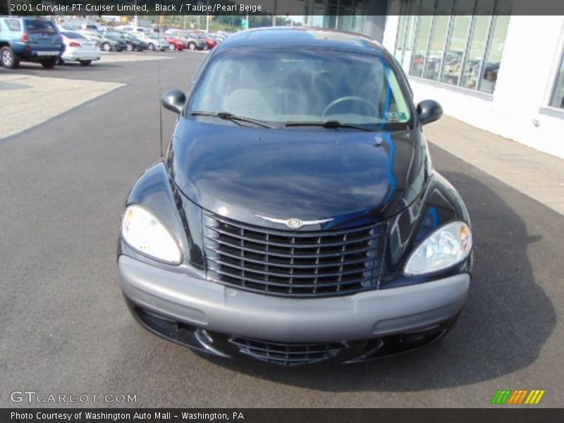 Black / Taupe/Pearl Beige 2001 Chrysler PT Cruiser Limited