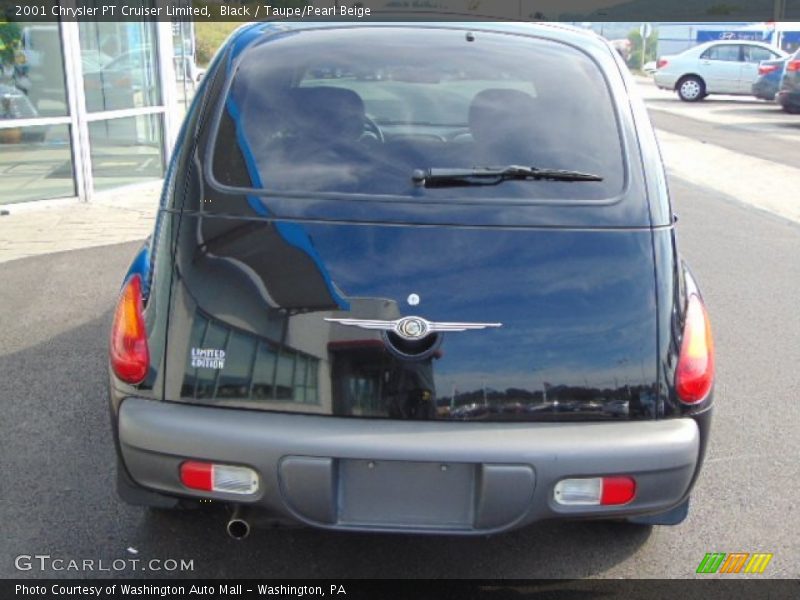 Black / Taupe/Pearl Beige 2001 Chrysler PT Cruiser Limited