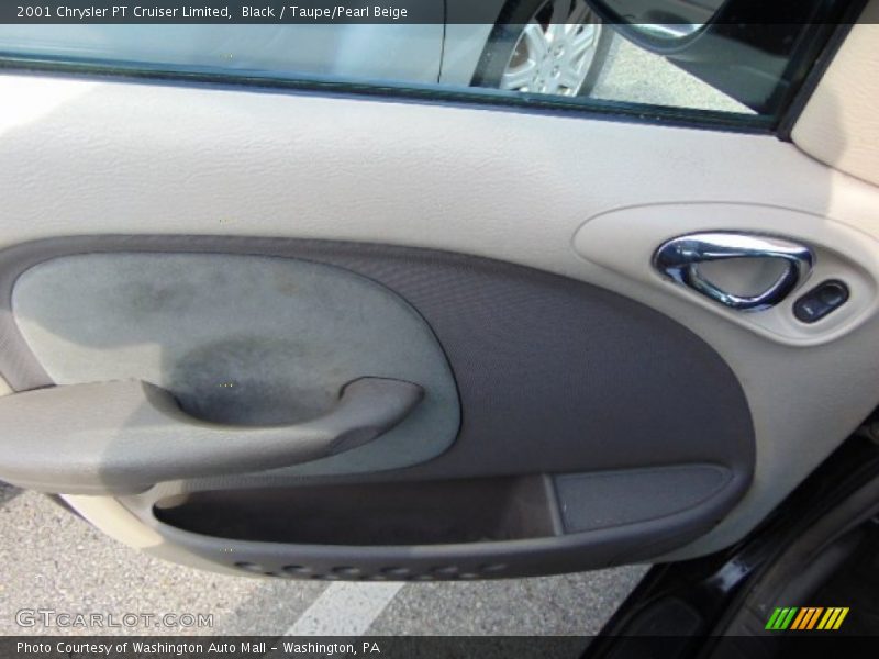 Black / Taupe/Pearl Beige 2001 Chrysler PT Cruiser Limited