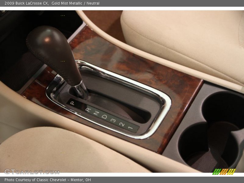 Gold Mist Metallic / Neutral 2009 Buick LaCrosse CX